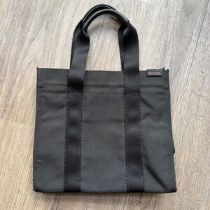 Tumi Black Ballistic Nylon Mini Tote